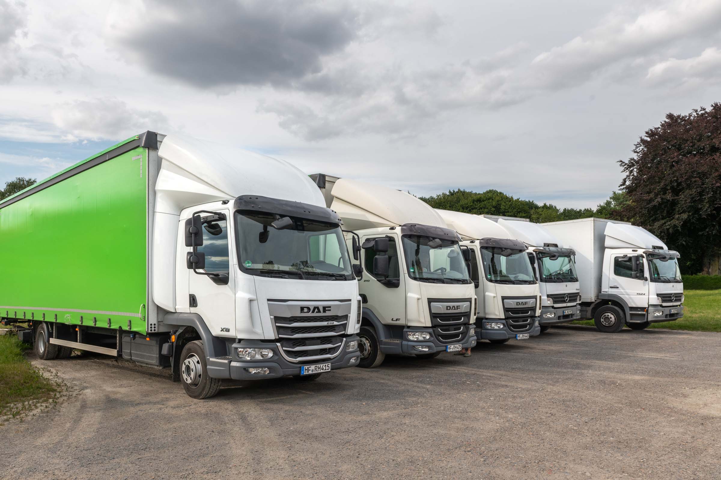 LKW-Fuhrpark Hartmann Kuriertransporte
